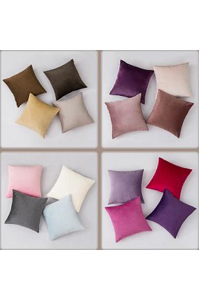 کوسن و روکش کوسن مشکی مخمل AYZEN HOME - کد 380667567