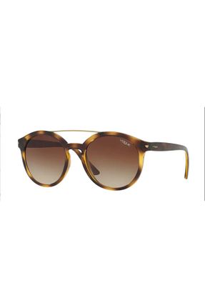 عینک آفتابی قهوه ای زنانه UV400 Vogue - کد 77955514