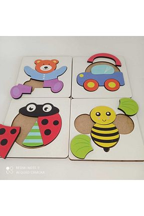 اسباب بازی چوبی نارنجی Çağrı - کد 78091059
