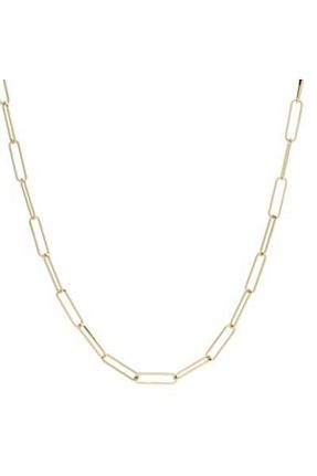 گردنبند جواهر طلائی زنانه زیرکن Fossil - کد 70792696