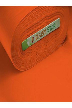 پارچه نارنجی daisy star - کد 92613909