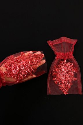 عقد و عروسی و حنابندان قرمز ZEYMERADE - کد 380292656