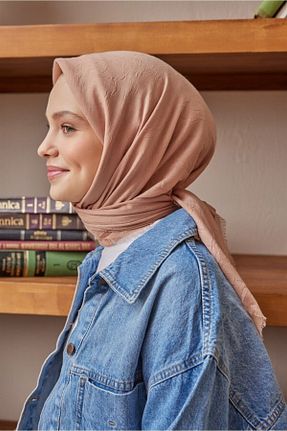 شال صورتی زنانه پنبه پلی استر Şalland - کد 380631260