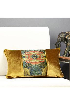 کوسن و روکش کوسن طلائی مخمل conthes - کد 381453555