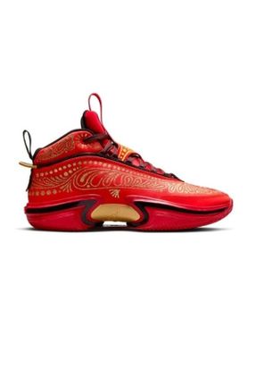 کفش بسکتبال قرمز مردانه مچ معمولی کد 381813885