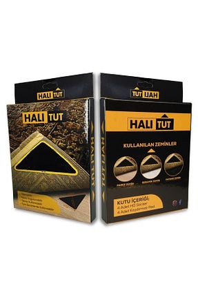 فرش مشکی زیره ضد لغزش Tiffany Halı - کد 381259246