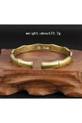 دستبند جواهر زرد زنانه کد 381630097