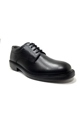 کفش کلاسیک مشکی مردانه چرم طبیعی کد 77391041