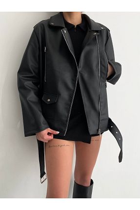 کت مشکی زنانه اورسایز Ekim Store - کد 381647933