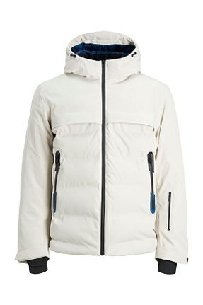 کاپشن سفید مردانه پلی آمید Jack & Jones - کد 381939493