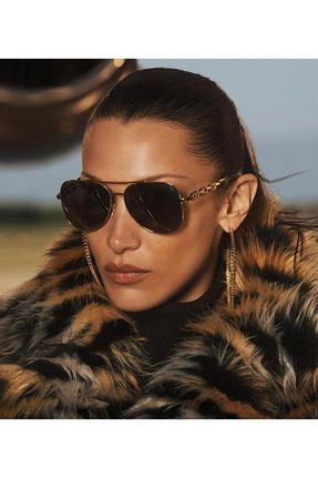 عینک آفتابی مشکی زنانه UV400 Michael Kors - کد 383590675