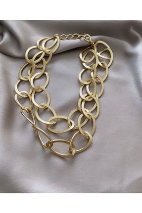 گردنبند جواهر طلائی زنانه کد 383703884