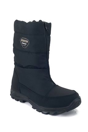 بوت برفی مشکی زنانه ضد آب Scooter - کد 383755536