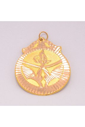 مدال نارنجی 14 عیار ÖZDEN KUYUMCUSU - کد 181843860
