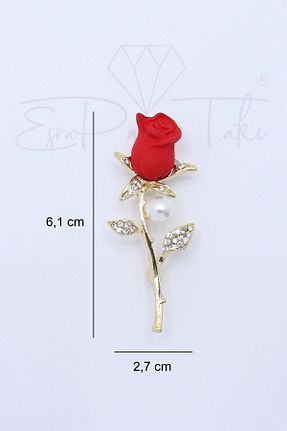 سنجاق سینه طلائی زنانه فلزی Esra Pamir - کد 383998619