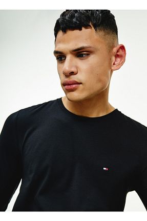 تیشرت مشکی مردانه رگولار Tommy Hilfiger - کد 384008041
