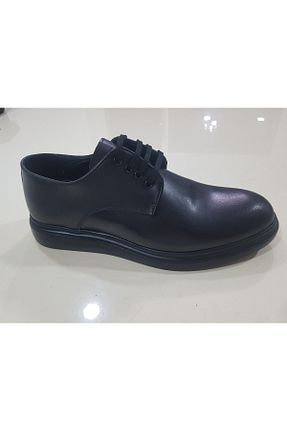 کفش کژوال مشکی مردانه پاشنه کوتاه (1 - 4 سانتی متر) DİFETTİ - کد 382775891