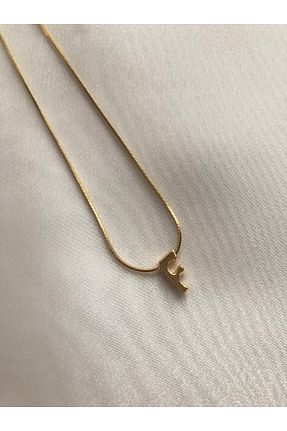 گردنبند جواهر طلائی زنانه روکش طلا Takıcım - کد 383131240