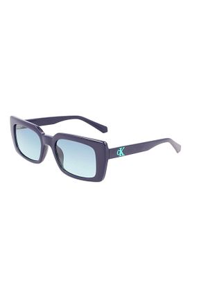 عینک آفتابی آبی زنانه UV400 Calvin Klein - کد 383710842