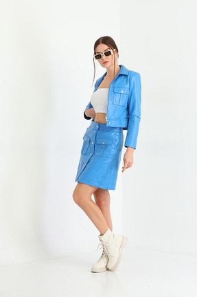 ست بالاتنه و پائین تنه آبی زنانه اسلیم ZanDeri - کد 382859210