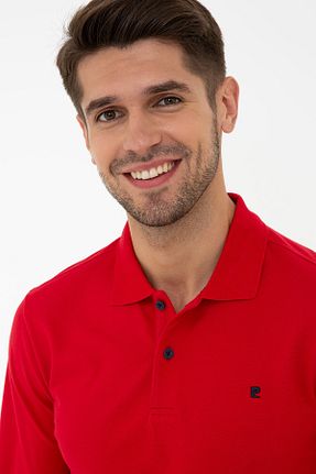 سوئیشرت صورتی مردانه ساده Pierre Cardin - کد 379210592