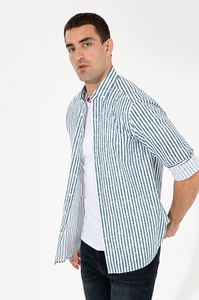 پیراهن سبز مردانه رگولار Pierre Cardin - کد 379210797