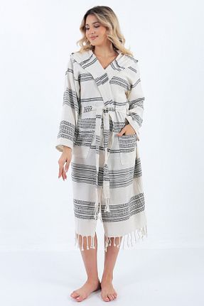 حوله پالتوئی مشکی زنانه Buldan Concept - کد 384486017