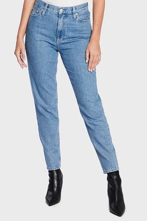 شلوار جین آبی زنانه پاچه تنگ Calvin Klein - کد 384985449
