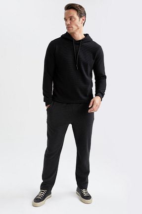 شلوار کرمگن طوسی مردانه رگولار Defacto - کد 386147133