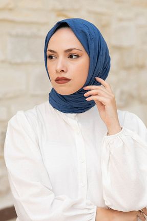 شال سرمه ای زنانه H&Ç Design - کد 385601588