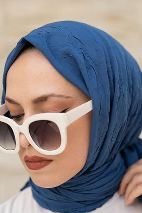 شال سرمه ای زنانه H&Ç Design - کد 385601588