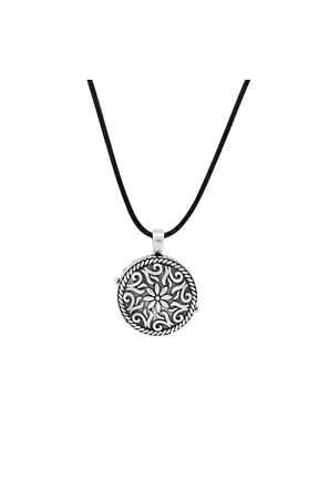گردنبند نقره طوسی زنانه 925 عیار Tesbihsepetim - کد 42202627