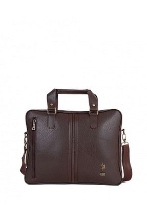 کیف نوت بوک قهوه ای U.S. Polo Assn. - کد 42538469