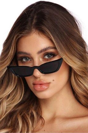 عینک آفتابی مشکی زنانه UV400 Mathilda Aksesuar - کد 42763614