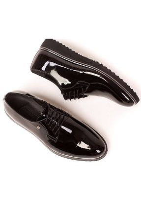 کفش کلاسیک مشکی مردانه چرم لاکی maximoda - کد 43146524