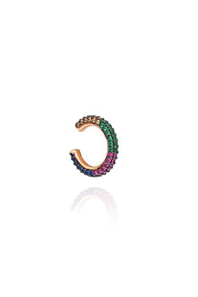 گوشواره غضروفی نقره صورتی Trend Silver - کد 43300776