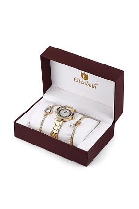 ساعت مچی سفید زنانه 40 میلی متر Elizabeth - کد 78901003