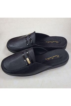 دمپائی قهوه ای مردانه چرم خالص Pierre Cardin - کد 45997197