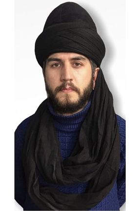 کلاه مشکی مردانه پنبه ای beyzade kostüm - کد 92618409