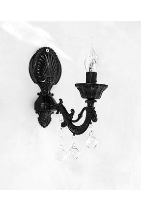 چراغ دیواری مشکی فلزی Berk Avize - کد 94031826