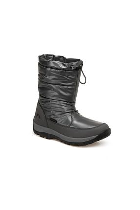 بوت برفی طوسی زنانه چرم مصنوعی Lumberjack - کد 3888575