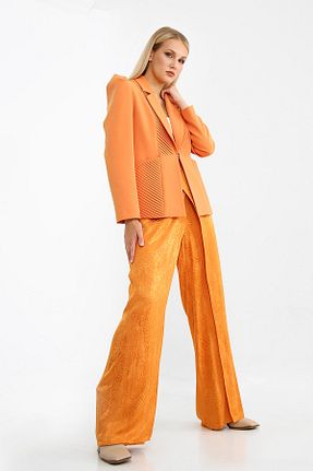 کت بلیزر نارنجی زنانه Blazer METANİA - کد 388838672