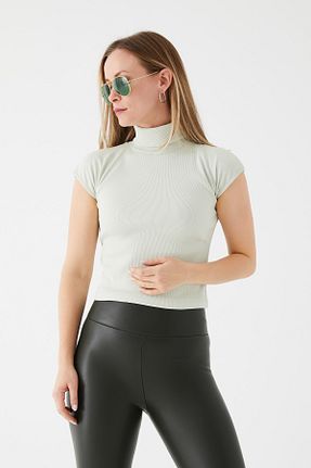 بلوز سبز زنانه ساده DPARİS - کد 391652656