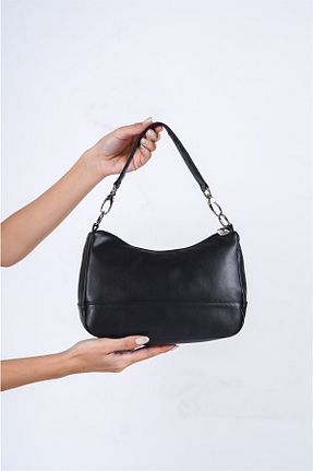 کیف دوشی مشکی زنانه چرم مصنوعی Solo Bag - کد 392740707