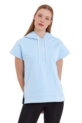 سوئیشرت آبی زنانه ساده cervus - کد 391656454
