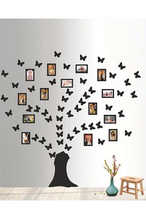 محصول دکوراسیون دیوار مشکی چوب evdeucuz - کد 392939014