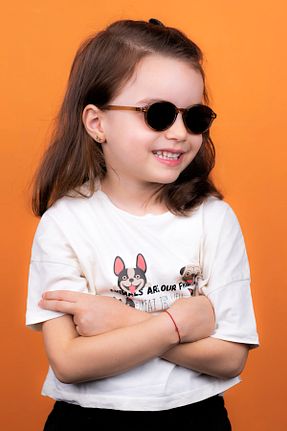 عینک آفتابی قهوه ای بچه گانه پلاریزه By Donetto - کد 391596872
