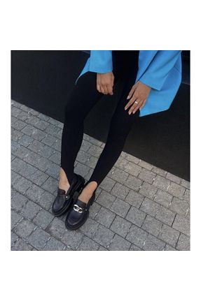 کفش لوفر مشکی زنانه Estyle Fashion - کد 391787916
