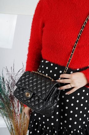 کیف کمری مشکی زنانه چرم مصنوعی LULE BAGS - کد 399667584