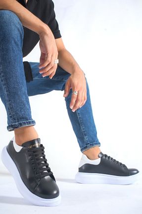 کفش کژوال مشکی مردانه چرم خالص DE PLEIN - کد 402046462